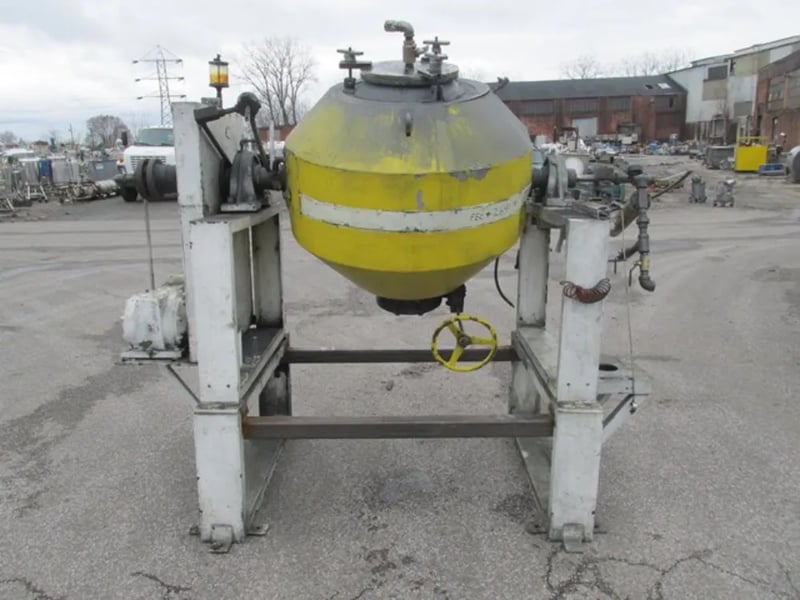 Abbe, Double Cone Vacuum Dryer, 10 cu.ft., 2 HP, 208-230/460 V