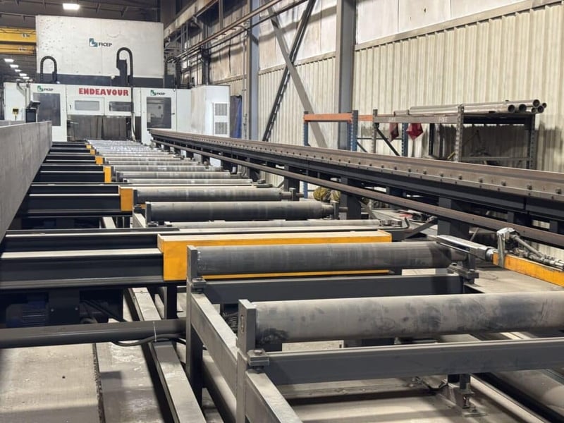Ficep #Endeavor-1204DDRC, CNC drilling & robotic coping line ...