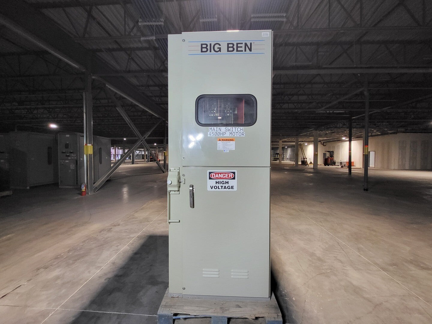 1200 Amp. Powercon, A67-69, fused interrupter switch w/720 amp vacuum contactor, 4160 Volts