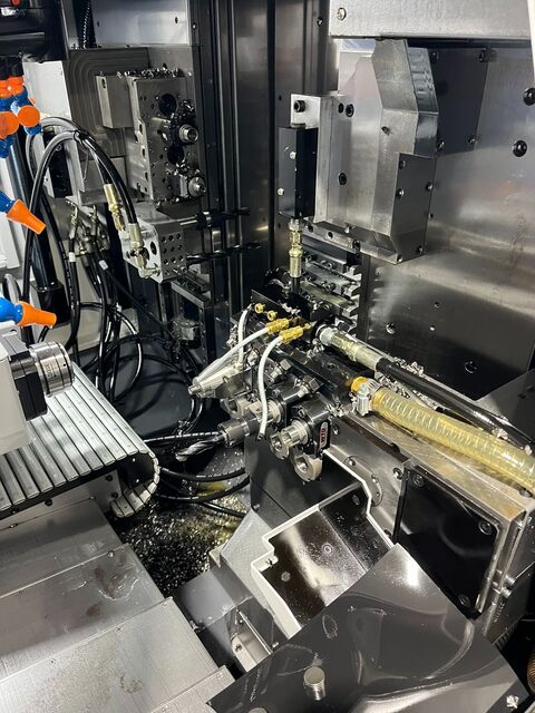 Nexturn #SA-32XIII, Swiss Type CNC Lathe, 11-Axis 3-Channel, 2022