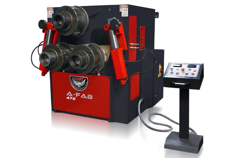 RMT #A-FAB-472, hydraulic angle roll, new