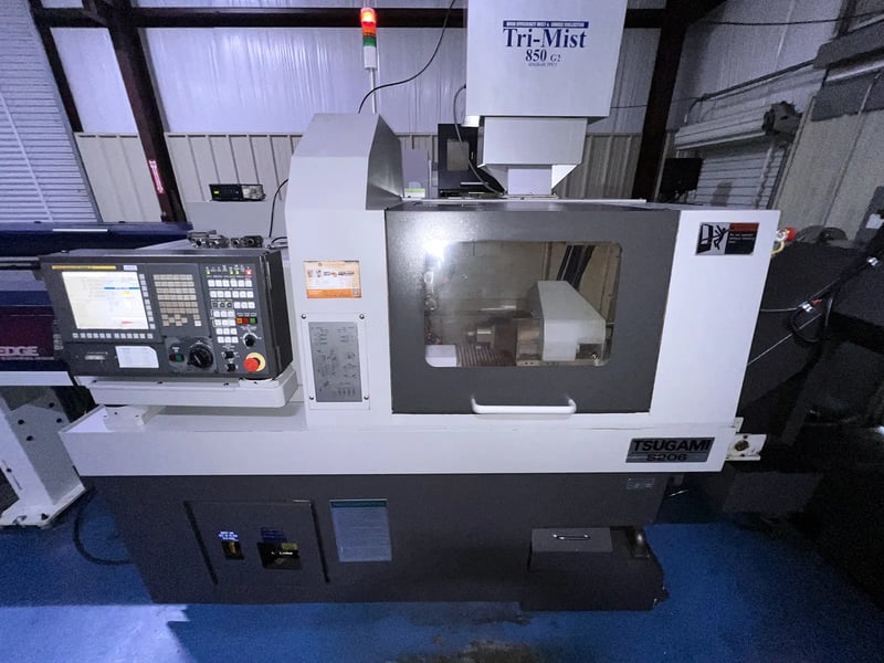 Tsugami #S206, swiss lathe, .79