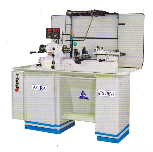 9" x 15" Acra #ATS-27-EVS, Super Precision Ground Operation Lathe, 6" Chuck, 2.2" Spindle Nose diameter