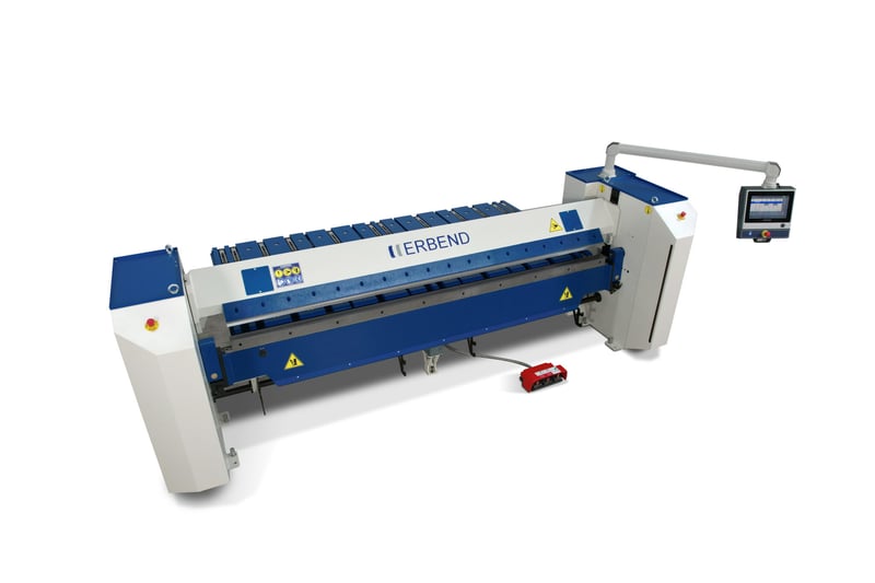 126" Erbend #MFC-3215, CNC Folder, 16 gauge, 4.72" Open Height (No Tools), 1.38" Beam Adjustment, new