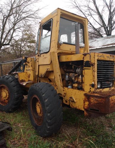 Caterpillar #IT12, Wheel Loader, QA bucket & forks