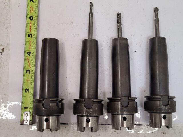 Parlec #H40-25SF394, shrink fit tool holder, HSK40, 1/4"