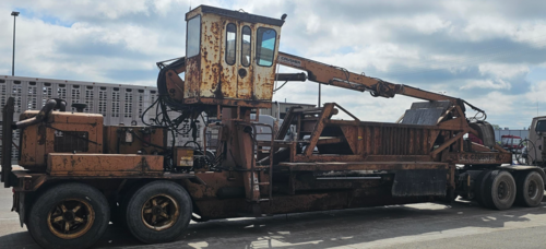 RM Rm Johnson #E-Z-Crusher, portable baler, 1998