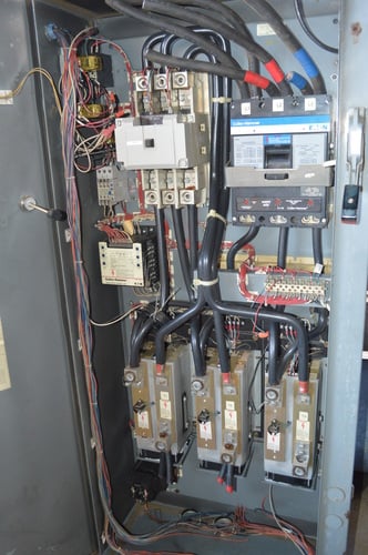 300 HP Cutler-Hammer, 600 amp solid state reduced voltage starters (2 available)