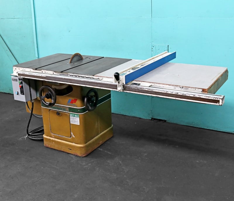Powermatic #66, Tilting Arbor Table Saw, 28" x 38" table, 5/8" Arbor diameter, 10" Blade diameter, 4k RPM