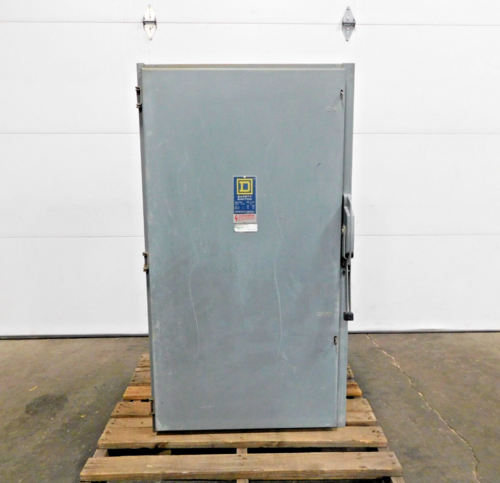 400 Amp. Square D H365, safety disconnect switch, 600 VAC, 100-350 HP