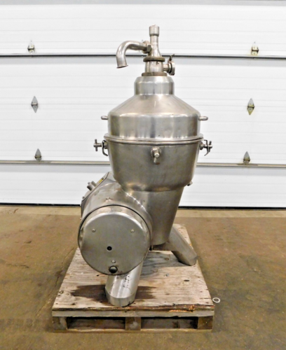 Delaval, Separators Inc. #MRPX-409-590, disc centrifuge, 15 HP, 1800 RPM
