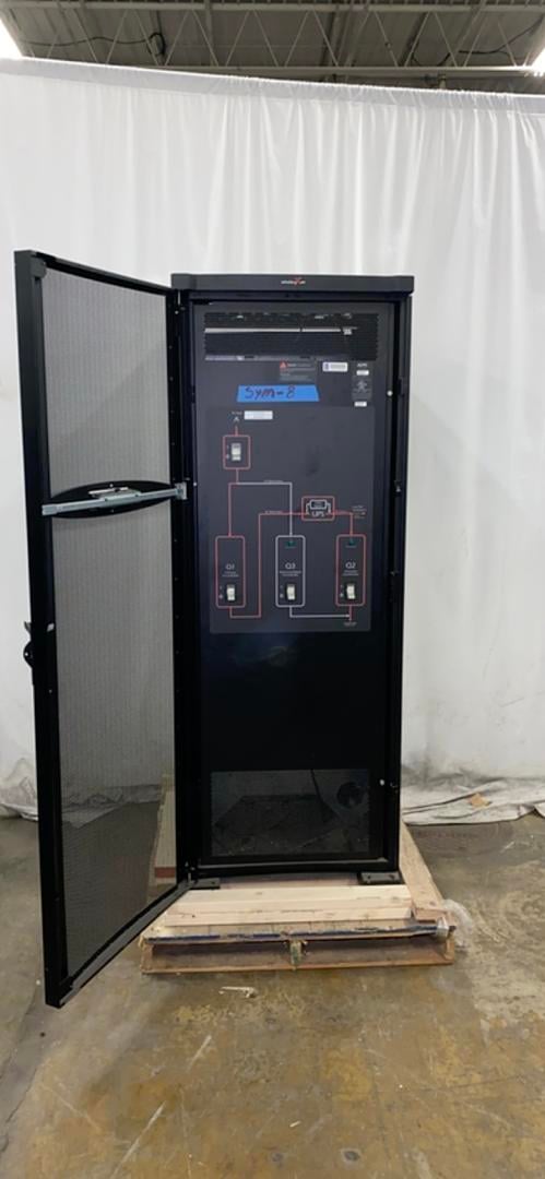 80 KVA APC #OG-PD80F6FK1-M1, Symmetra UPS/PDU/MBP, 208 V x 208 V