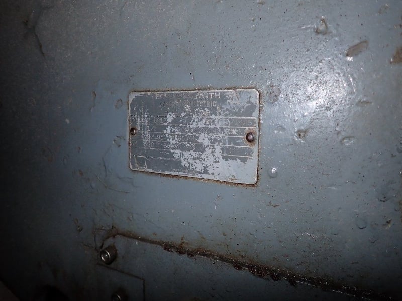 ぐりたん　0425 Gardner #5K42JG813, Double Disc Grinder, 25 HP, 1725 RPM