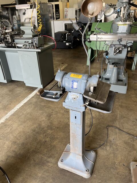 Baldor #500, Carbide Tool Grinder, 6" Wheel, 1" face, 1/2 HP, 3450 RPM, 115 V.