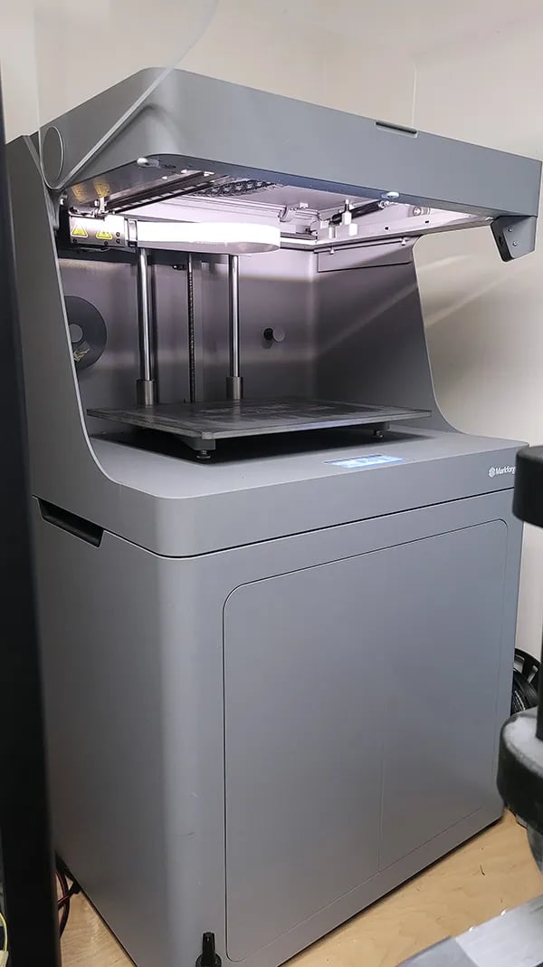 Markforged #X7, 3D Printer, 60 GPa, 800 MPa Tensile Strength, 13" x 10.6" x 7.9" Build Volume, 150 Watts