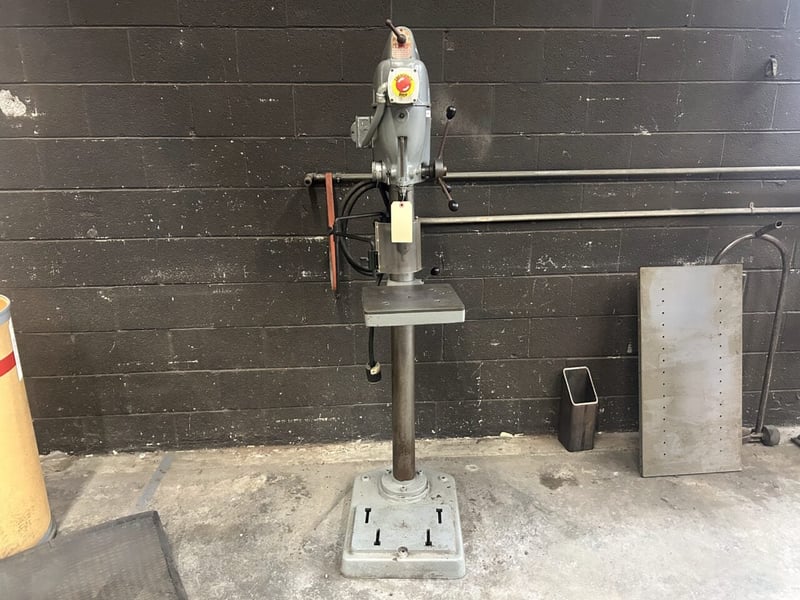 17" Electro-Mechano, variable speed drill press, 150-4000 RPM, 460 V.