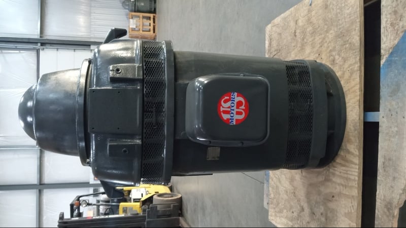 250 HP 1780 RPM U.S. Motors, Frame 445TPA, weather protected enclosure type 1, vertical pump motor, 292A, 460