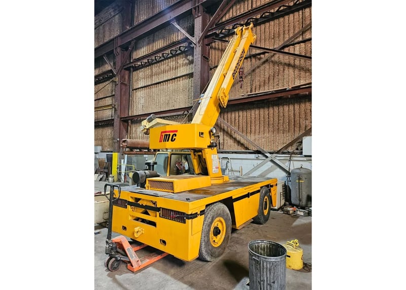 9 Ton, Broderson #IC-80-3H, industrial carry deck crane, 46