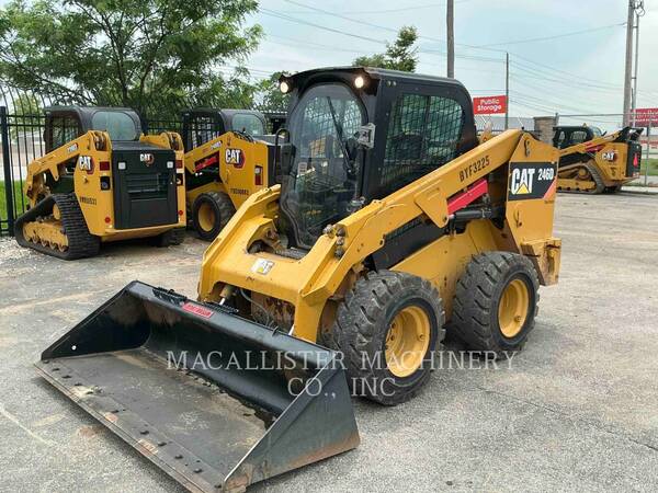 Cat 246D, Skid Steer Loader, 2300 hours, S/N: BYF03225, 2017