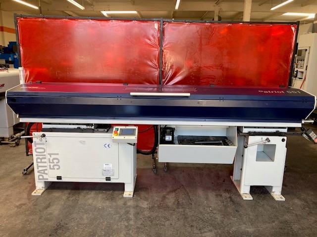 Edge Technologies #Patriot-551-37, barfeed, 2" bar, 8' length, 2019