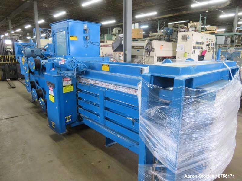 Balemaster #BB-Q6, Auto-Tie Baler, 30" x36" Bale, 20 HP, 3000 PSI, Touchscreen PLC, 1995