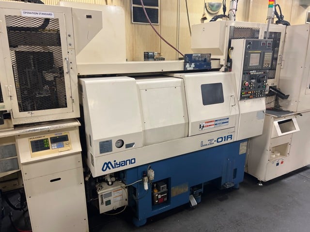 Miyano #LZ-01R, CNC lathe, 9.5