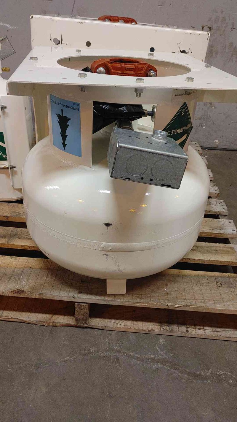 223 lbs. Fike, Clean Agent Extinguishing System Unit, FM-200 Agent