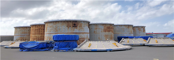 27' x 46' Flsmidth, LOT of 2 Ball Mills, 20500 KW, GMD Motors, Unused