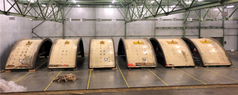 36' x 20.5' Metso, Sag Mill, 20,107 HP, Gearless Motor Drive, 50 Hz, Unused