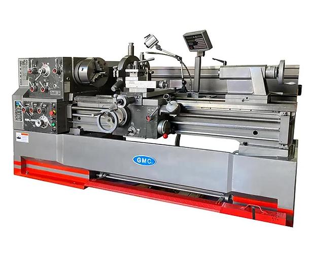 20" x 60" GMC #GML-2060, gap bed engine lathe, 2-1/8" bore, D1-8, 25-1800 RPM, 4-way rapid traverse, Sino