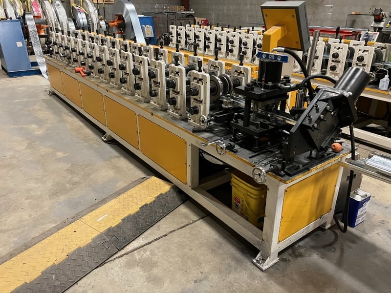 Metal Stud and Track rollforming production line with tooling for non ...