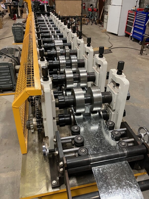 Metal Stud and Track rollforming production line with tooling for non ...