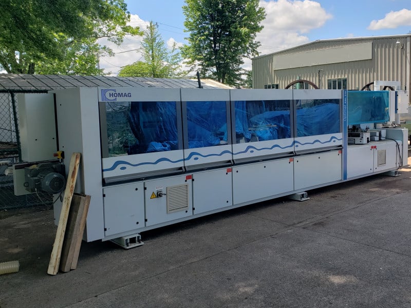 Homag #KAL-310/7/A3/S2, Edgebander w/Pre-Milling & Corner Rounding, 0.3-3 mm Edge thickness, 12-60 mm Panel