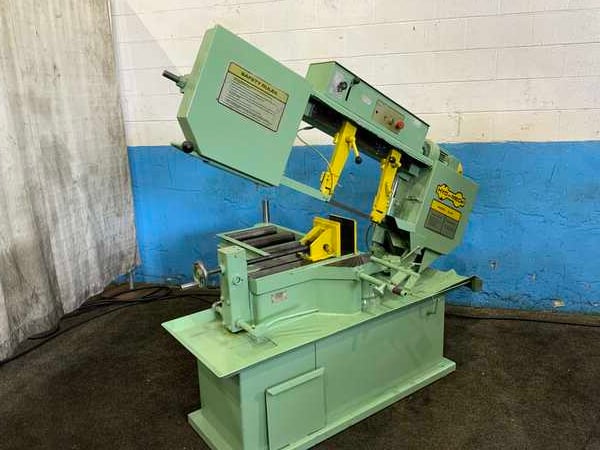 13" x 18" Hyd-Mech #S20, horizontal band saw, mitering, 14'10" x 1" blade, 3 HP, 1990