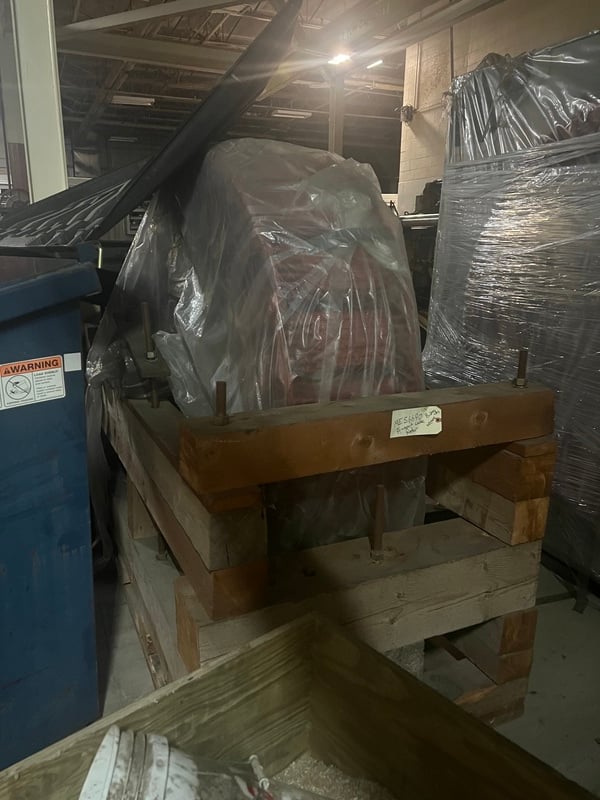1250 HP RPM Canadian General Electric 114550, synchronous motor, 2300 Volts, rebuilt