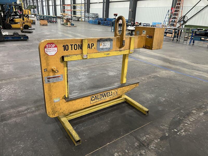 20000 lb. Caldwell #82-10-72, C-Hook, 72" W, 24" throat, 48" OD, 2008