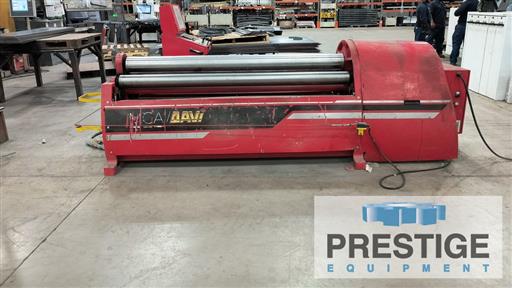 78" x 1/4" Davi #MCA-2017, CNC Hydraulic Plate Roll, 4-Roll, 0.157" Pre-Bend thickness, 80.7" Roll width