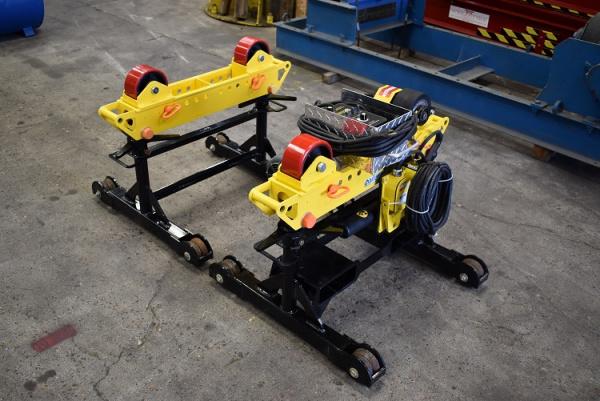 4 Ton, LJ Welding #HD2L-100/150, pipe turning roll, for/rev foot pedal