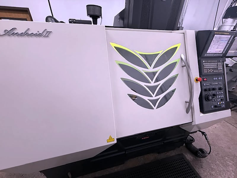 Roku Roku #Android-II, vertical machining center, 20 automatic tool changer, 17.7" X, 13.8" Y, 7.8" Z, 6000