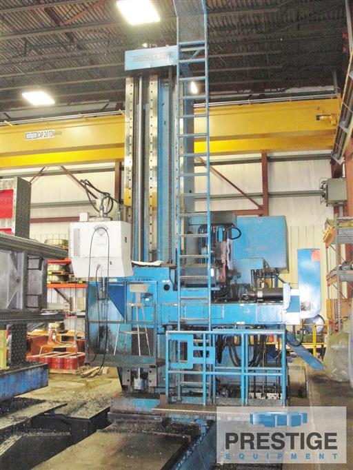 6" Giddings & Lewis #G60-FX, CNC Horizontal Boring Mill, Floor Type, 396" X, 156" Y, 48" Z, 137" x 137"