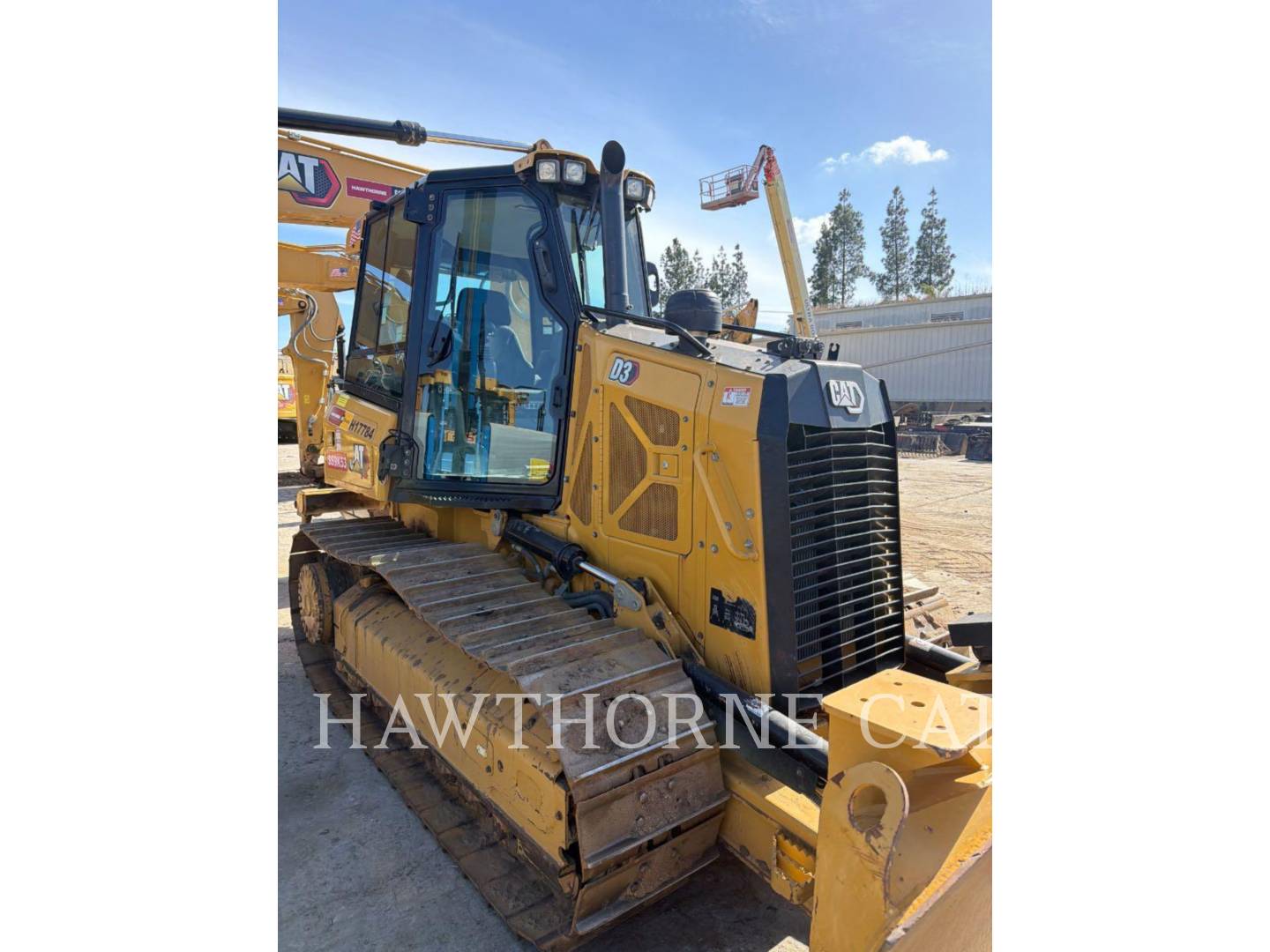 Caterpillar D3, Crawler Dozer, 1623 hours, S/N: XKW02024, 2022