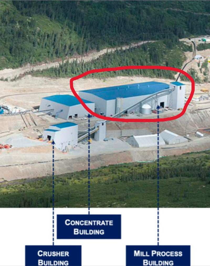 354' x 168' Wardrop engineered building