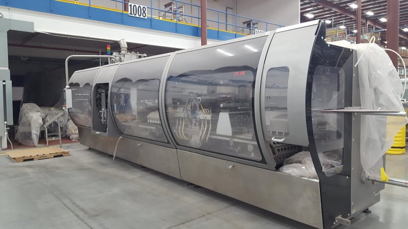 IMA GIMA #595, 6 Lane Capsule Fillers & Sealers, Sgl Serve Coffee Pods, K Cup filler, 0.37 oz, 2" top/1.45"