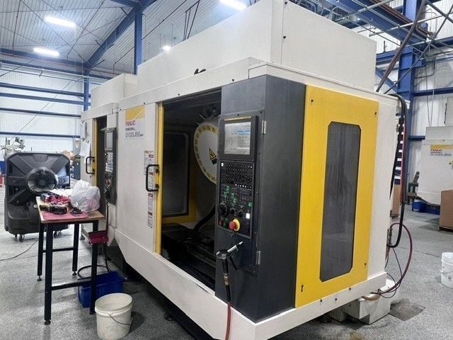 Fanuc #Robodrill-Alpha-D21LiB5-ADV CNC drill & tap machining center, Fanuc 31iB5 iHMI Control, 27.6"X
