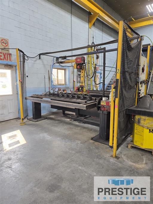 Lincoln Electric Welding System wtih Fanuc ArcMate 120ic 6-Axis Robot, 71.29" robot reach, 2015