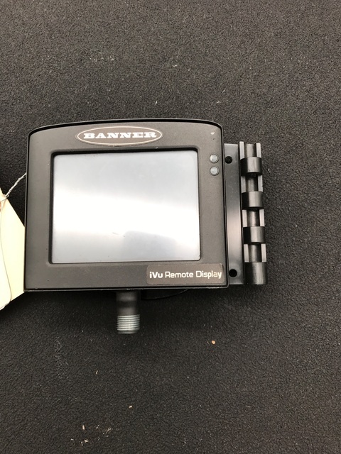 Banner rdm35 ivu remote display 3.5in touchscreen m12 connector used