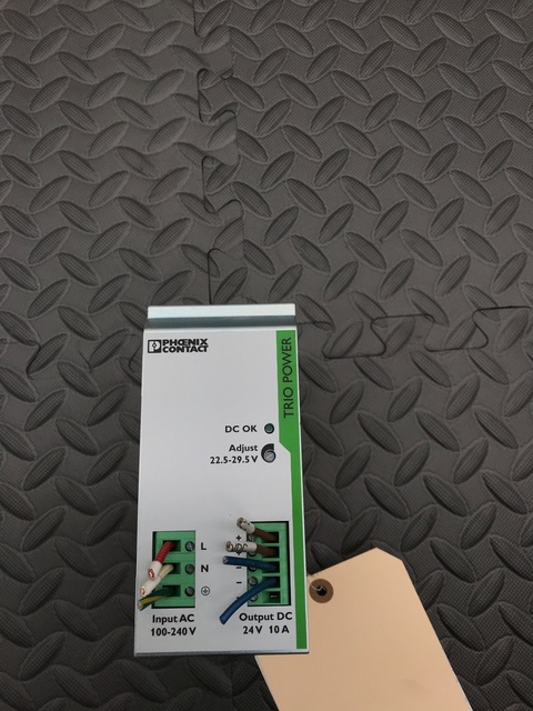 PHOENIX CONTACT TRIO-'PS/1AC/24DC/10 24V 10A Power Supply USED