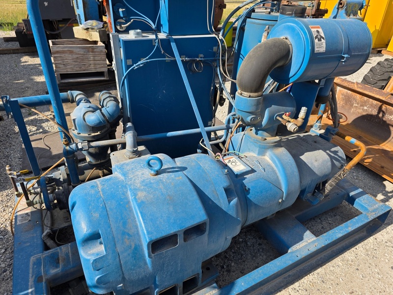 75 HP Quincy #QSI-370, screw compressor