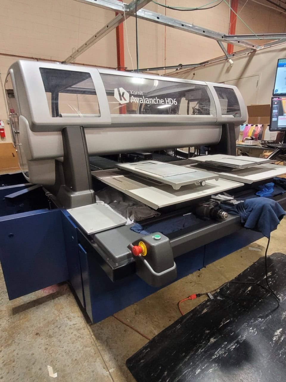 Kornit Avalanche #HD6-Rseries-70-mach-9580, Direct To Garment Printer ...