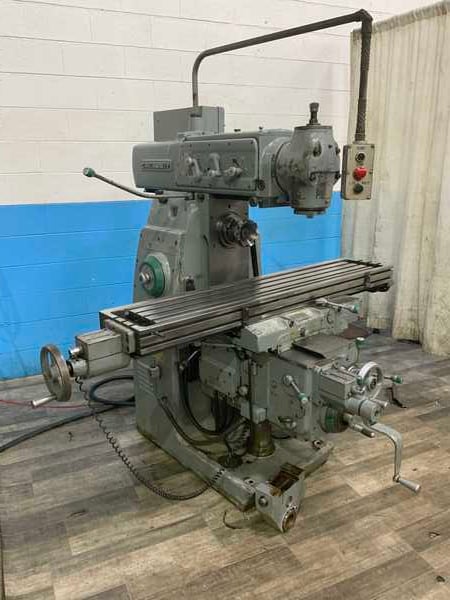 Cincinnati #205-12 Cinel 60, horizontal/vertical mill, 54-1/2" x 12" table, coolant, rapid traverse